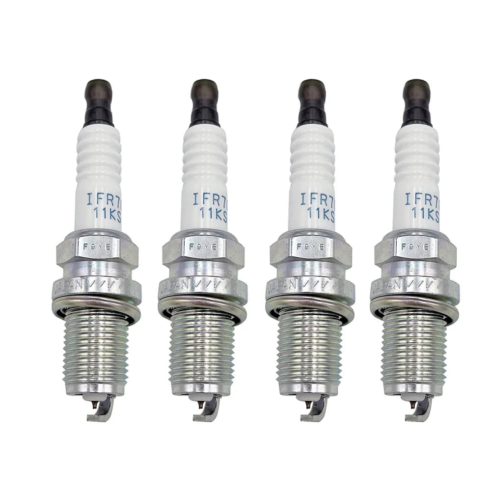4pcs/lot IFR7G-11KS IFR7G11KS 7746 Spark Plugs For RSX Type-S 02-06 CIVIC Si 06-11 S2000