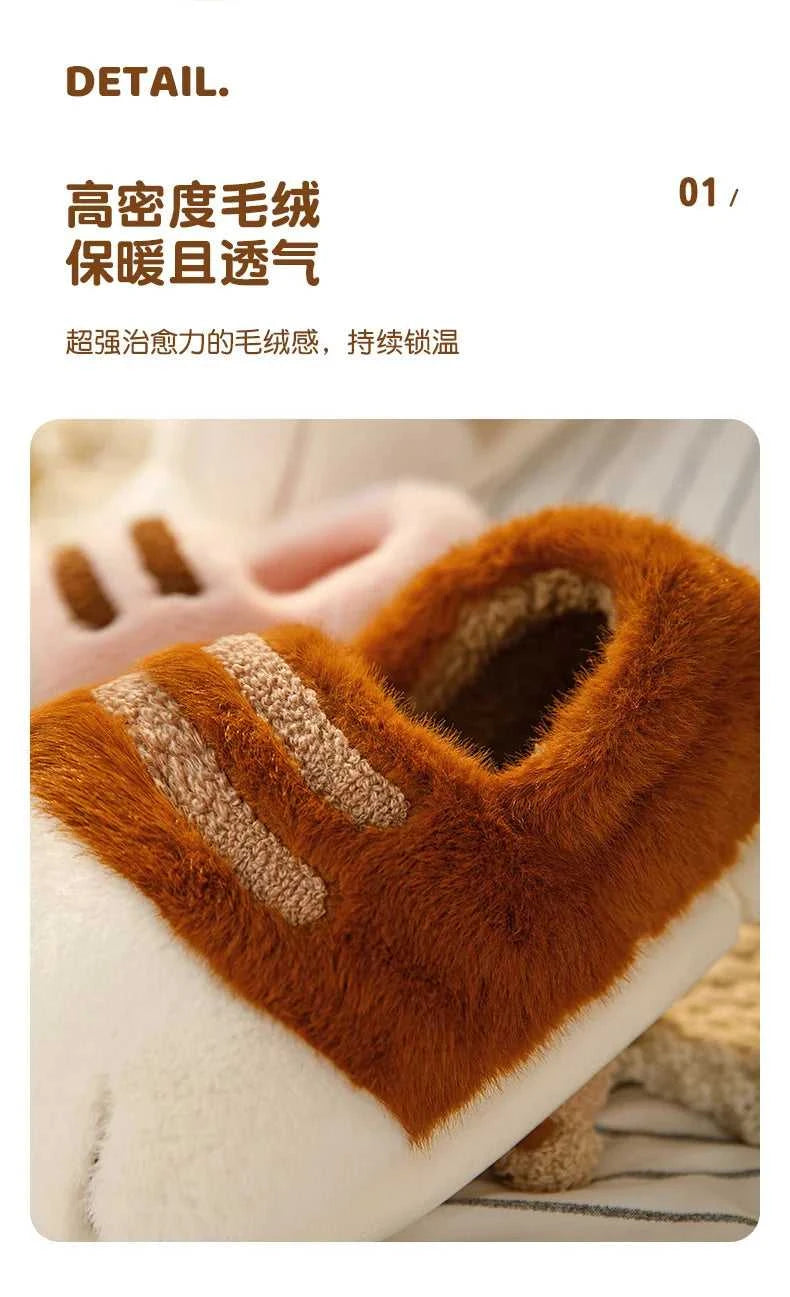 New Snuffy Cat Slippers Woman Warm Wrapped Home Shoes Women's Angry Kitty Furry Slides Winter Snug Close Back Slipper for Couple The jack market .AU The jack market .AU Step Up Your Style: Trendy Shoes for Every Occasion! $ 69 14:10#Yellow-Slides;200000124:201446564;200007763:201336100