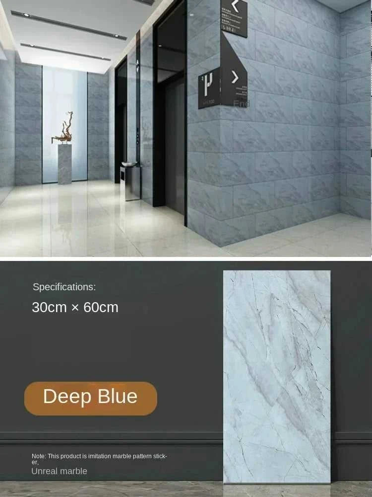 Imitation ceramic tile wall sticker wallpaper self-adhesive bathroom marble sticker self-adhesive background wall wallpaper The jack market .AU The jack market .AU Home $ 113 14:365458#White brick pattern;5:871#30X60CM 20PCS