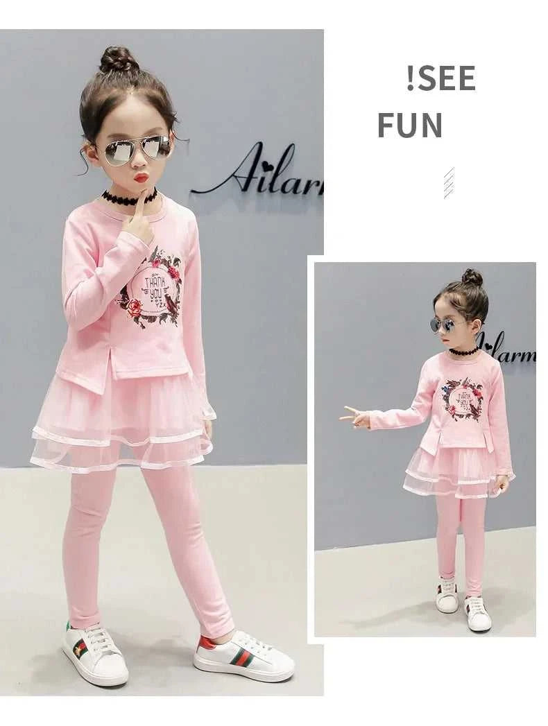New Spring Girls Clothing Sets Cotton Cute Flower Long Sleeve Top + Pants Little Princess Suit For 3-10 Years Kids Birthday Gift The jack market .AU The jack market .AU Mum & Kids: Essential Products for Every Family $ 45 14:771#As the picture;200000463:200004207#5T(Size 130);200007763:201336100