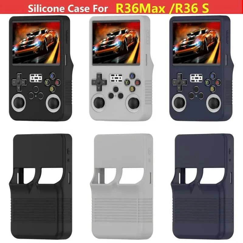 R36s R36 Max Silicone Case For R36Max R36 S Handheld Game Console Silicone Protective Cover Box Soft Shell Accessories The jack market .AU The jack market .AU Accessories Electronics $ 50 14:175#Black R36s