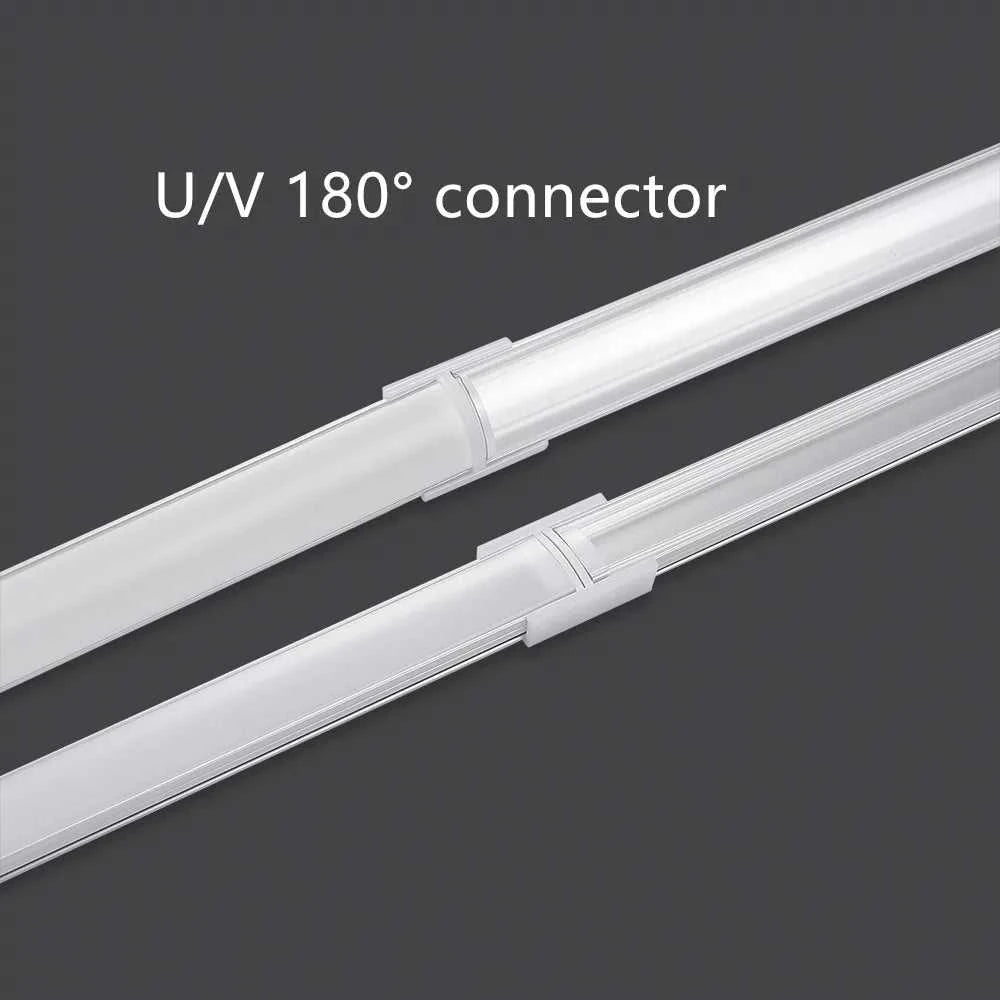 LED aluminum channel 0.5m, for 3528 5630 5050 LED strip U/V shape LED aluminum channel milk white cover/transparent cover The jack market .AU The jack market .AU Home $ 48 136:202135821#U 90 degree corner;14:10#4pcs