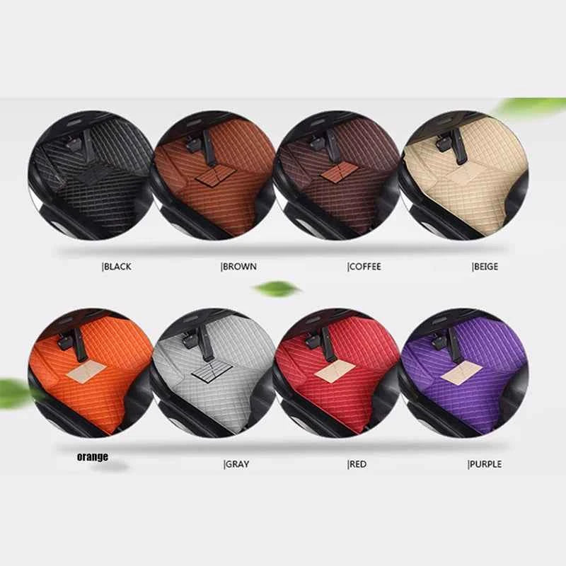 Car Floor Mats 100％ For For Ford Focus MK2 2008-2011 Auto Foot Pads Accessories Interior Waterproof Carpets Car Styling Rug 차량용품