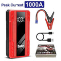 2000A Car Jump Starter Power Bank 12V Output Portable Emergency Start-up Charger 1000A for Cars Booster Battery Starting Device
