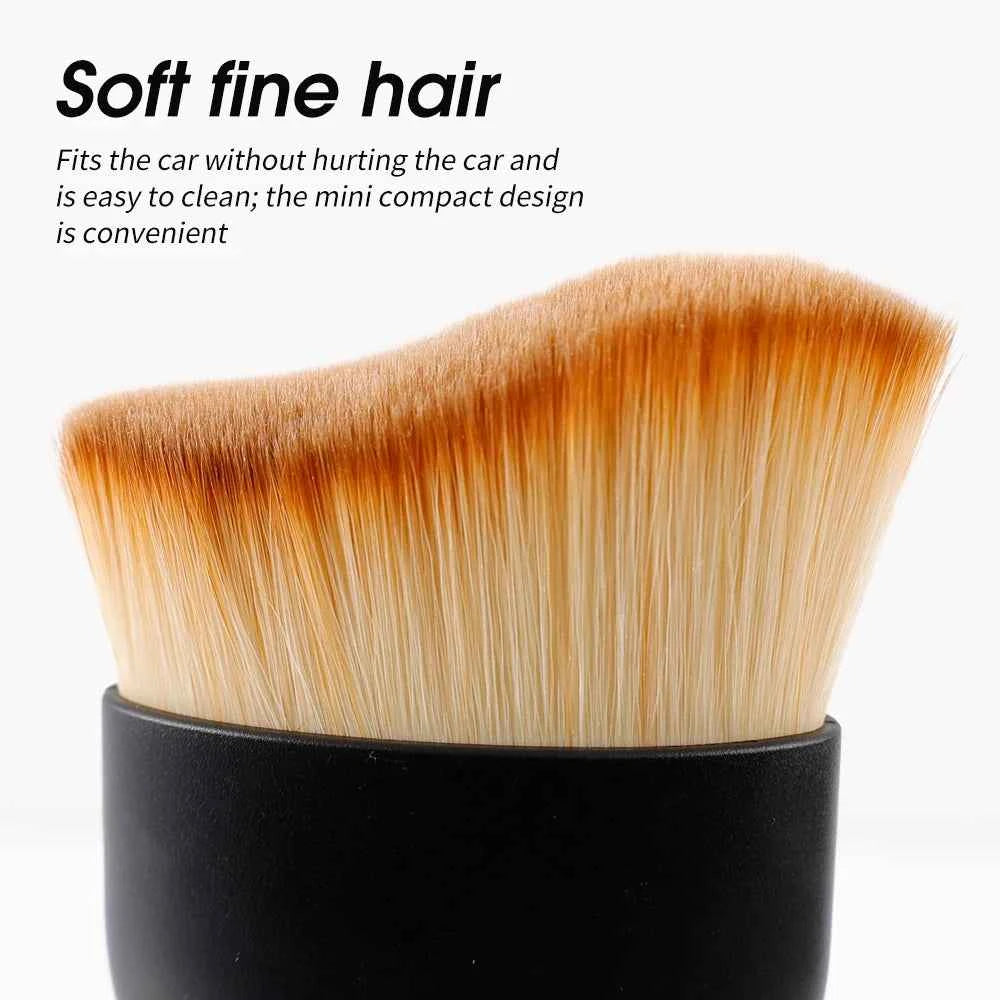 Car Interior Cleaning Brush Tool Conditioner Air Outlet Cleaning Soft Brush Car Crevice Dust Removal Car Detailing Crevice Dust