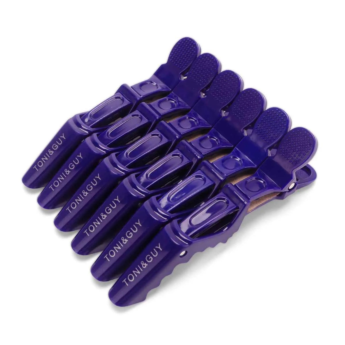 Stylish Hair Clips Set - 6 Durable Alligator Claws for Professional Styling & Salon Use