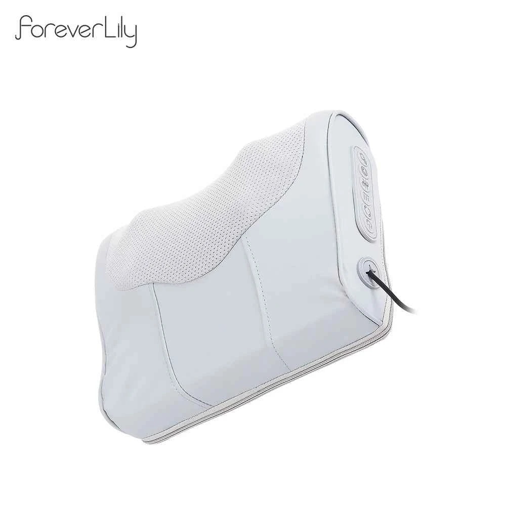 RelaxPro Electric Neck & Shoulder Massage Pillow - Soothing Kneading Relief for Back & Cervical Comfort