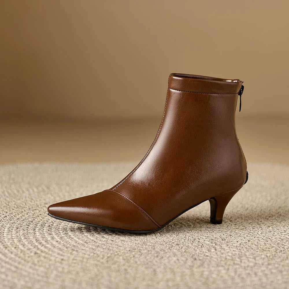 Pointed Toe Women Ankle Boots Ladies Slim Short Shoes Low Heels Party Dress Kitten Heel Booties Winter Autumn Zapatos Mujer The jack market .AU The jack market .AU Step Up Your Style: Trendy Shoes for Every Occasion! $ 100 14:771;200000124:100010487