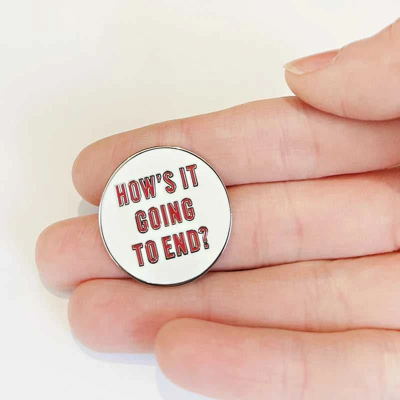The Truman Shows How Is It Going To End enamel pin classic movie button badge brooches backpack Accessories Jewelry gift The jack market .AU The jack market .AU Jewellery & Chains $ 48 <none>