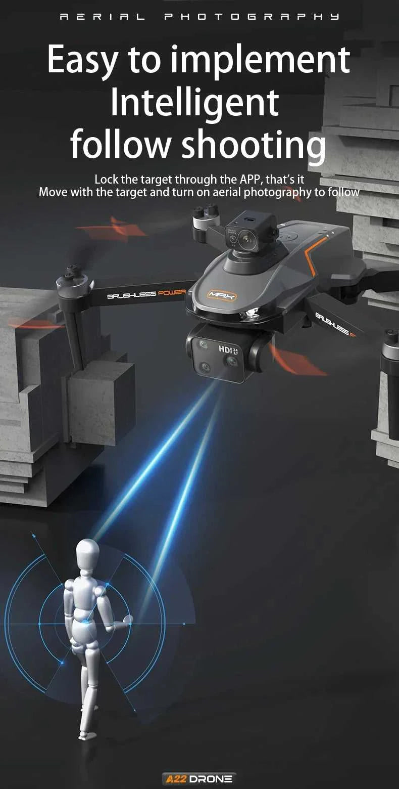 Lenovo A22 Drone 8K GPS double Camera Aerial Photography Optical Localization Four-way Obstacle Avoidance 4K Drone New The jack market .AU The jack market .AU Drones $ 161 14:200006153#Avoidance-2S-1B-4K