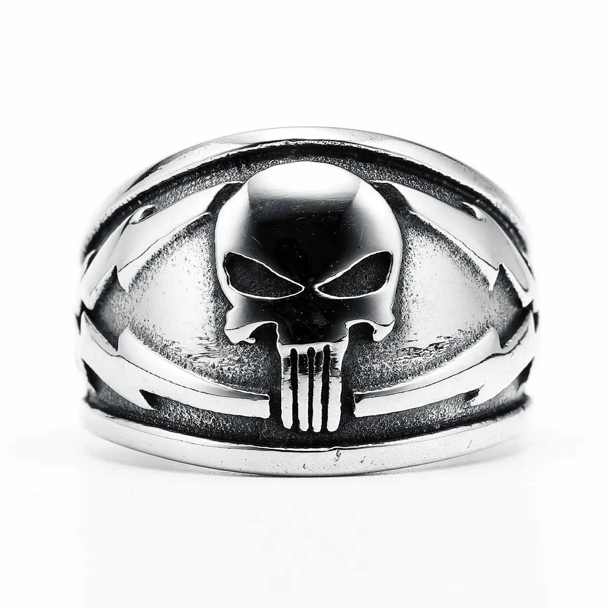 Lightning Skull Men Ring 316L Stainless Steel Skeleton Rock Punk Warrior Rings Rap for Rider Male Boyfriend Jewelry Best Gift The jack market .AU The jack market .AU Jewellery & Chains $ 50 200000369:200000296;200000783:29#R924-Lightning Skull
