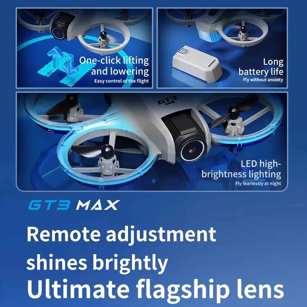 NEW GT3 GPS Drone with 8K HD Dual Cameras 180° FPV 5G WIFI Brushless Motors Intelligence Obstacle Avoidance Foldable Quadcopters The jack market .AU The jack market .AU Drones $ 77 14:29#GT3-6K-Grey-1B