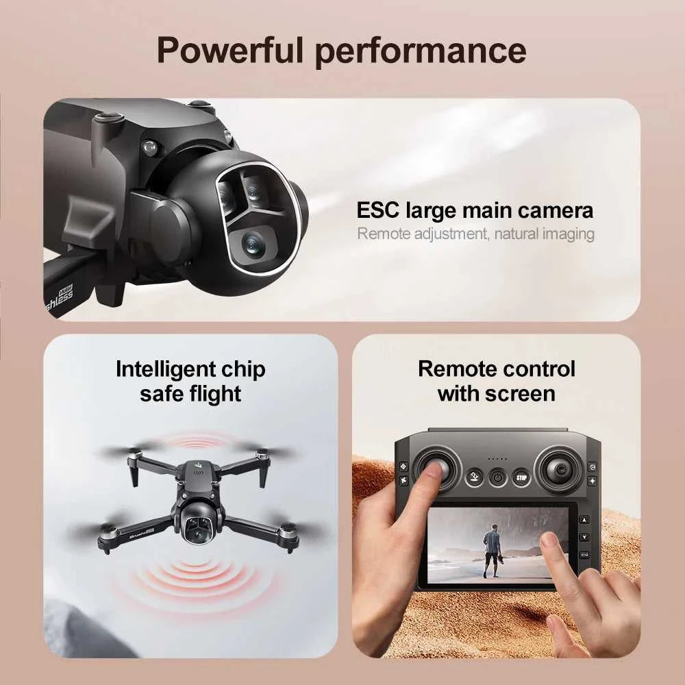 M7 Drone 8K Aerial HD Dual Camera Photography Intelligent Obstacle Avoidance Brushless Power 5G WIFI GPS Return Drone The jack market .AU The jack market .AU Drones $ 127 14:496#M7-8K HD-B3