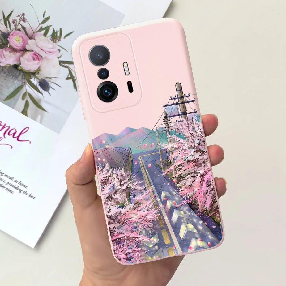 Xiaomi 11T Pro Case - Cute Cartoon Design, Soft Silicone Protection for Xiaomi Mi 11T Pro & 11TPro