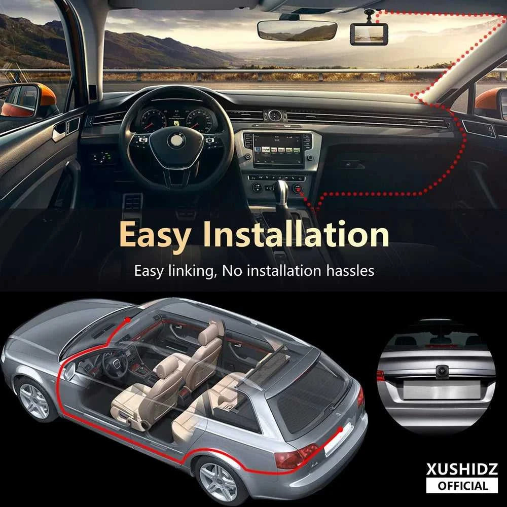 XUSHIDZ Q10 1080P NEW Dash Cam Night Vision Car DVR Vehicle Recorder Car Camera G-sensor HDR DVR Loop Recording Dashcam The jack market .AU The jack market .AU Home $ 60 200000182:29#Q10PRO n Rear Cam;200009160:100019035