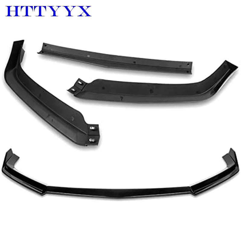 Car Front Bumper Splitter Lip Diffuser Body Kit Spoiler Guard Fit for Volkswagen JETTA 2015 2016 2017 2018