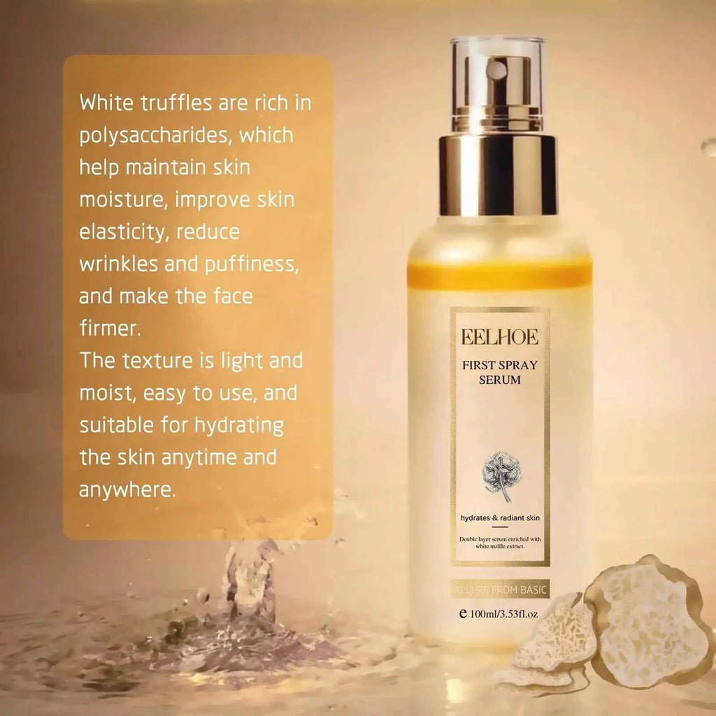 GlowSerum White Truffle Radiance Spray - Moisturizes, Brightens, Fades Dark Spots & Shrinks Pores