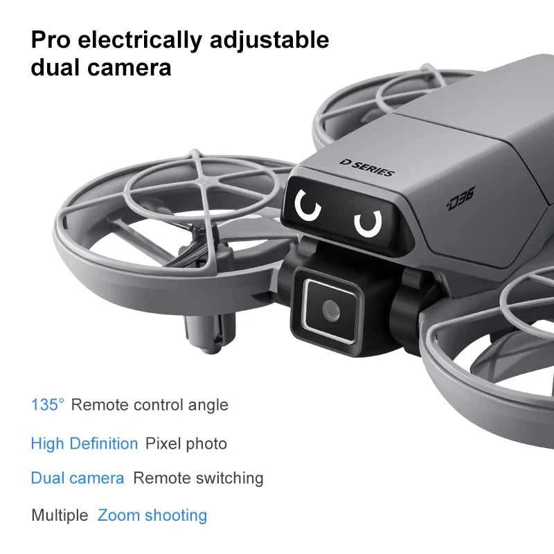Lenovo D36 Drone 4K HD 8k Triple Camera FPV Brushless Motor Obstacle Avoidance Foldable RC Quadcopter Professional Aerial The jack market .AU The jack market .AU Drones $ 165 14:496#D36-propeller