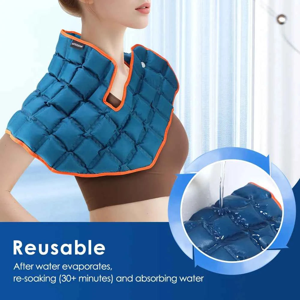 Cold/hot compress polymer Reusable Cold Ice Pack for Knee Compression Soft Injury Support Post-Operative Nursing Care Cooler