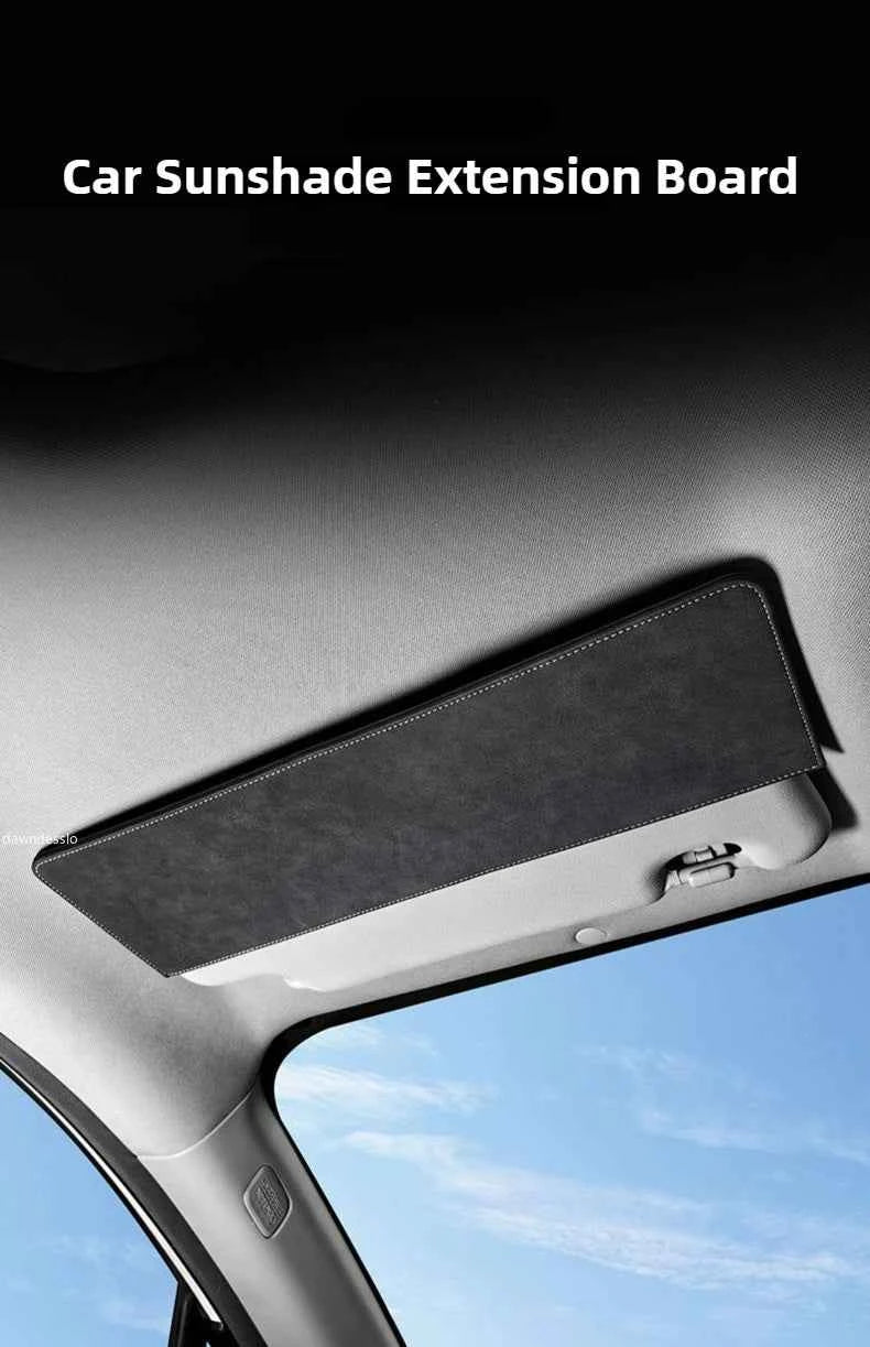 Car Sun Visor Sunshine Occlusion Extension Anti Glare Eye Protection Universal Parasols for Cars Auto Tools Interior