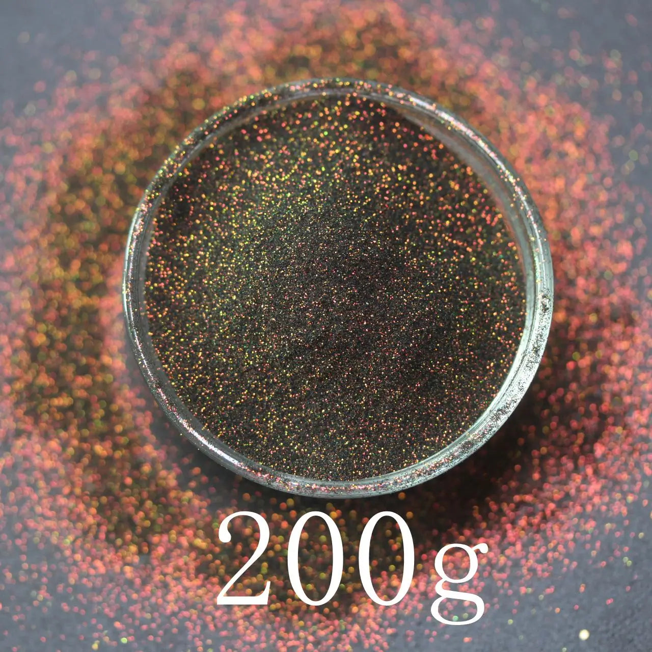0.1mm Extra Fine Holographic White Colorful Shinning Glitter Spangle Dust for DIY lipstick,Cosmetics,Nail Art Craft Decoration