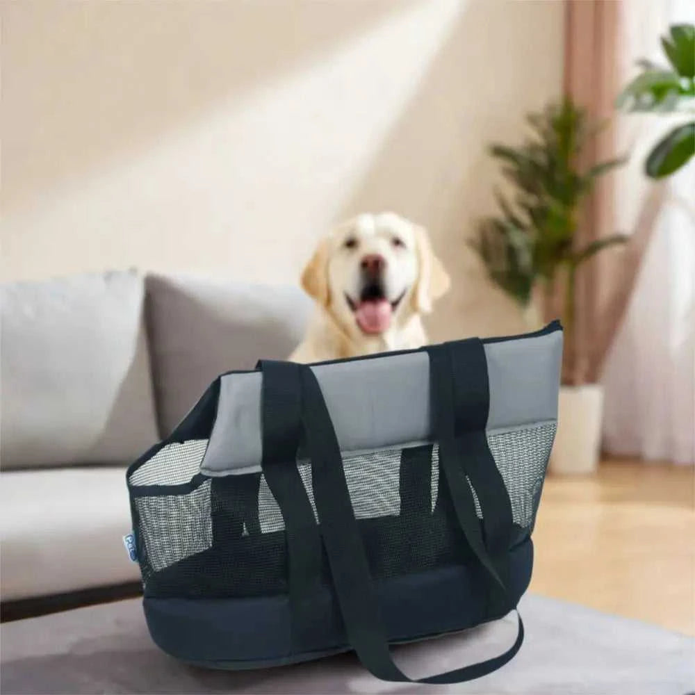 Practical Oxford Cloth Pet Carrier Black Foldable Pet Bag Breathable Lightweight Pet Backpack Hiking Trip The jack market .AU The jack market .AU Home $ 44 14:193#Coffee;5:100014064#L