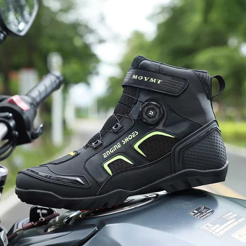 Motorcycle Riding Shoes Men's Breathable Leather Boots Casual Comfortable Slip-On Ankle Boots for Urban Cycling The jack market .AU The jack market .AU Step Up Your Style: Trendy Shoes for Every Occasion! $ 156 14:771#6068;200000124:200000899