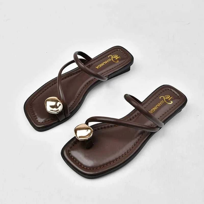 2025 Summer Beach Flip Flop Clip Toe Women Flats Slippers Shoes Outdoor Casual Ladies Low Heel Slides The jack market .AU The jack market .AU Step Up Your Style: Trendy Shoes for Every Occasion! $ 67 14:193;200000124:200000334