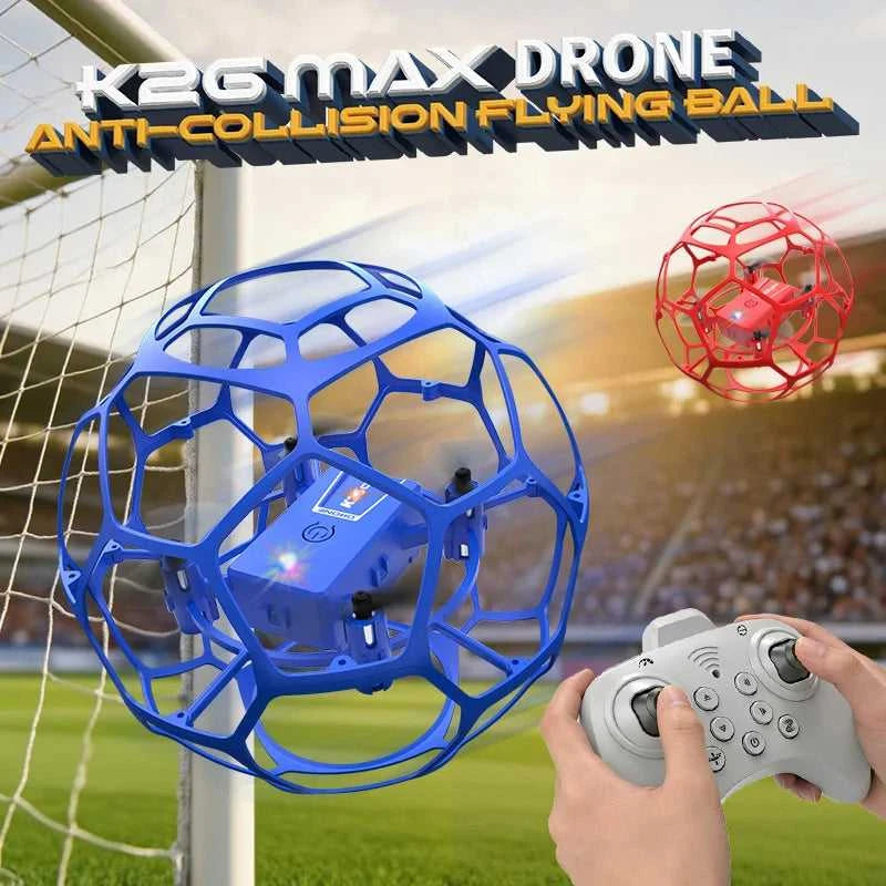 K26 MINI Air Soccer Competitive Drone | 360° Full Protection Crash-Proof | Hand Throw Takeoff No Remote Skill Birthday Gift The jack market .AU The jack market .AU Drones $ 71 14:193#K26-Red