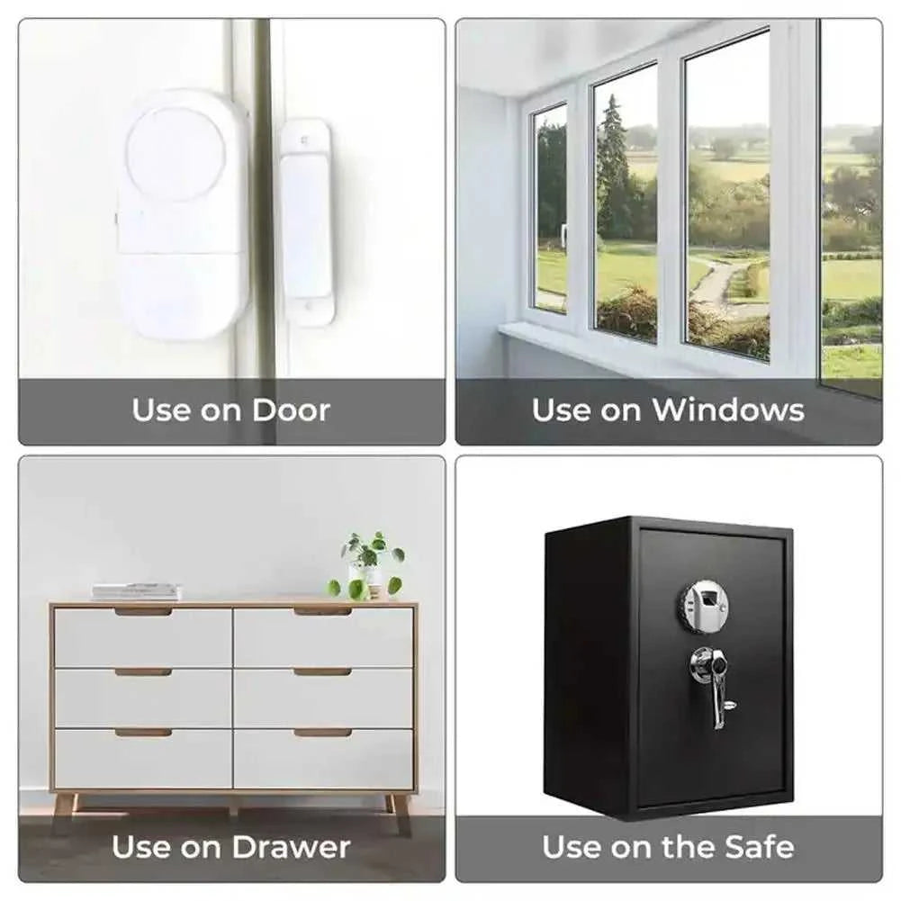 Security Wireless Home Window Door Burglar Security Alarm System Magnetic Sensor for Home Security System The jack market .AU The jack market .AU Home $ 47 14:193#B