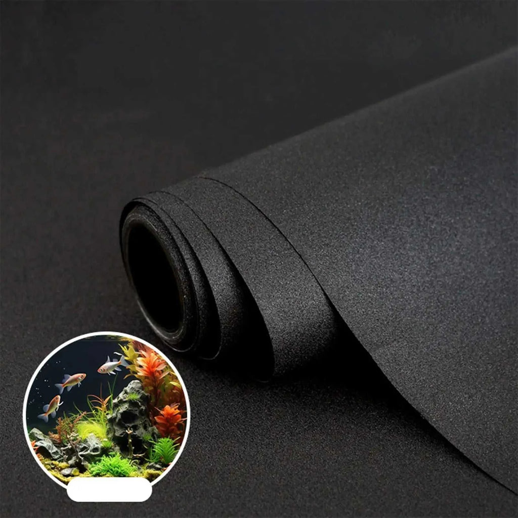 Fish Tank Background Sticker Black Static Cling Film Adhesive-Backed Film Wallpaper Aquarium Background Decorations ﻿ The jack market .AU The jack market .AU Fishing Gear $ 26 14:29#40x200cm