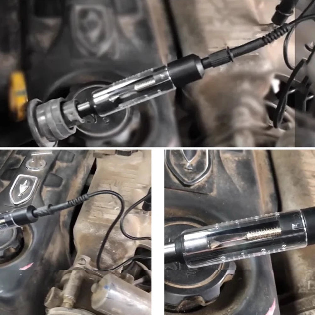 Spark Plug Tester Ignition System Coil Engine In Line Autos Adjustable Ignition Coil Tester Ignition Spark Test Tool