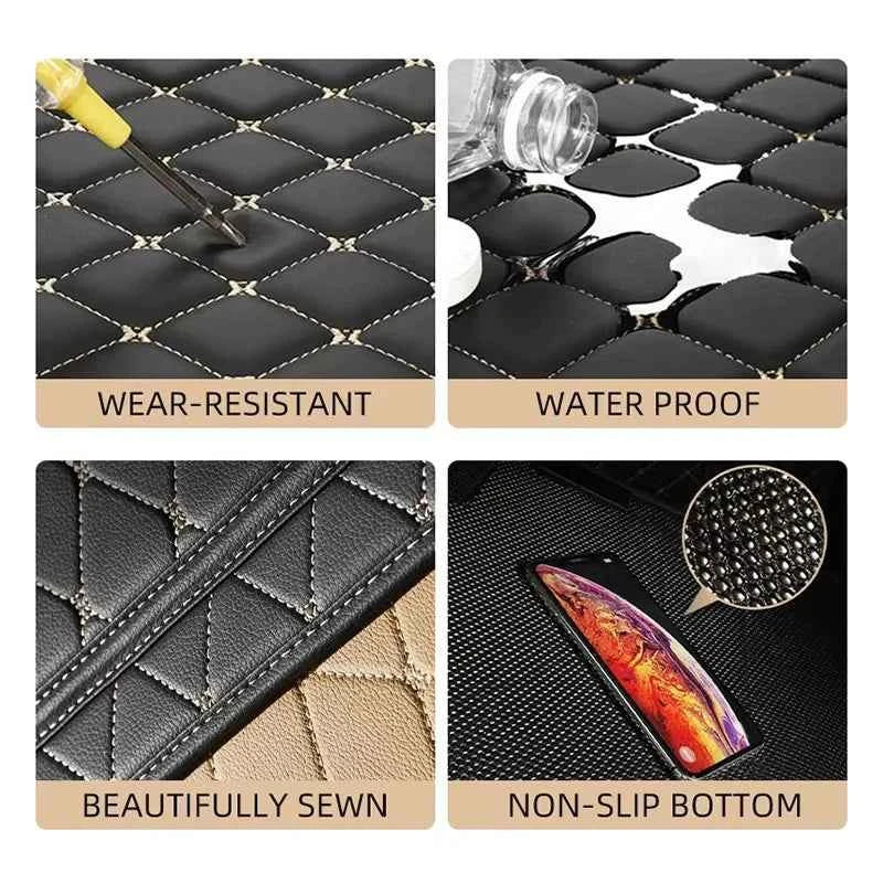 For OMODA 9 PHEV OMODA 9 SHS OMODA C9 PHEV 2025+ Car Trunk Mat High Quality Leather Auto Interior Accessories