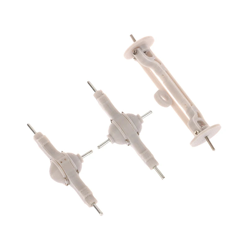 New  1/2/3Pcs 1/32 RC Car Front Middle Rear Bridge Modified Axle Parts DIY Part Metal Gear Accessories