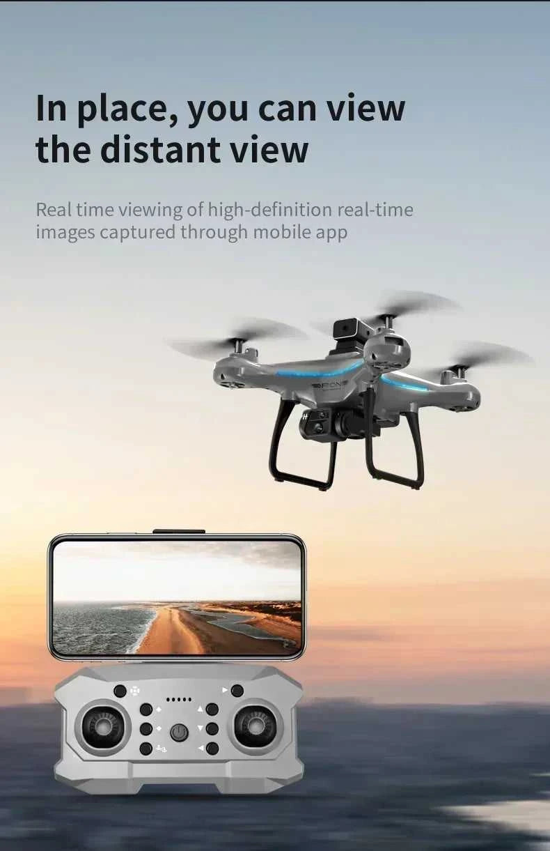 2026 Ky102 Drone 8k Hd Aerial Photography Dual Camera Brushless Quadcopter Obstacle Avoidance Optical Flow Aerial Rc Drone The jack market .AU The jack market .AU Drones $ 97 14:193#8K dual 1B