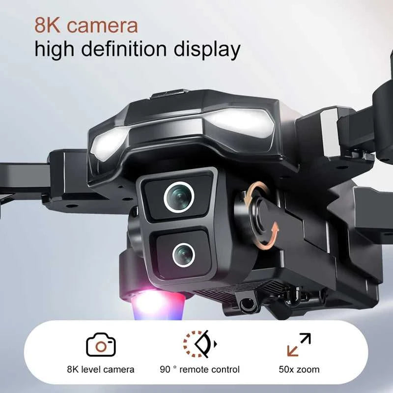 New A22 Drone Aerial 8K HD Dual-Camera GPS Brushless Motor Optical Flow Hovering With Screen Remote Control Folding Drone The jack market .AU The jack market .AU Drones $ 57 14:175#Parking-Apron-Blue
