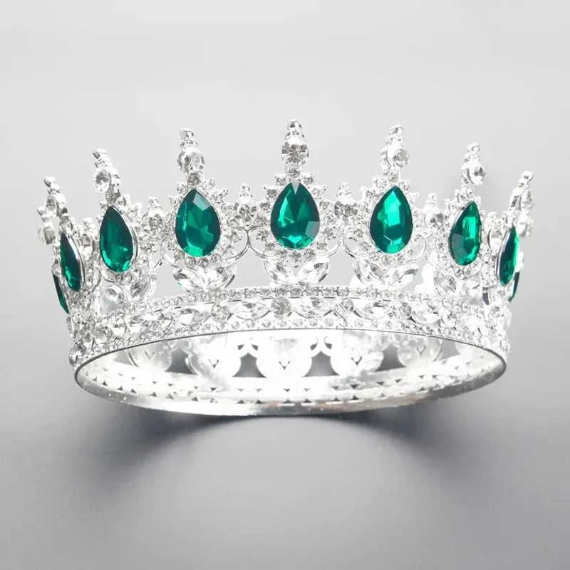 Wholesale Gold Crystal Headdress Prom Pageant Full Round Circle King Crowns For Cake Decoration The jack market .AU The jack market .AU Jewellery & Chains $ 65 200001033:200025551#C21;351:200001569