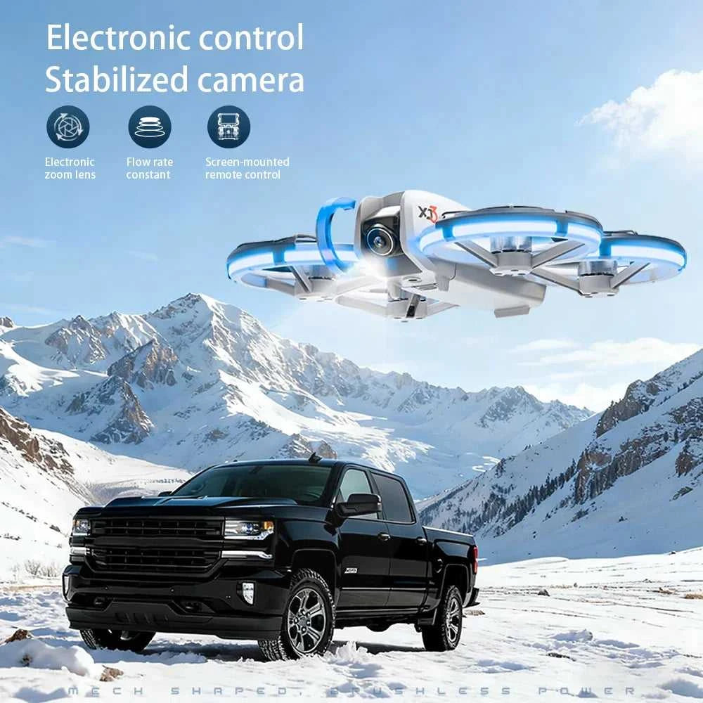 HD drone with dual cameras, headless mode design, 360° stunt flip, user friendly for outdoor travel. The jack market .AU The jack market .AU Drones $ 125 14:193#XJ3-A-4.3-GY-1B