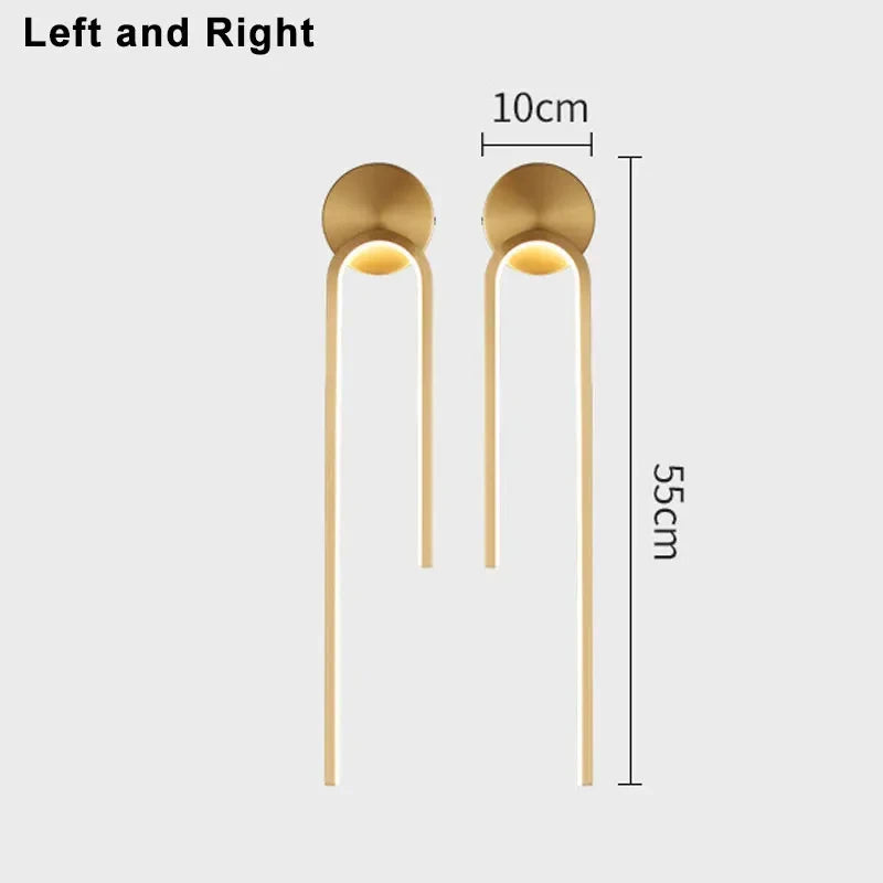 Modern LED Wall Lights Indoor Lighting For Living Room Bedroom Bedside Background Led Light Home Decor Wall Sconces Lamp - Jack market 1988Jack Market 1988