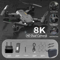 Drone 8K Professional Drones 4K HD Aerial Photography Obstacle Avoidance Quadcopter Helicopter RC Distance 3000M The jack market .AU The jack market .AU Drones $ 95 14:350852#Black Avoid Dual 8K