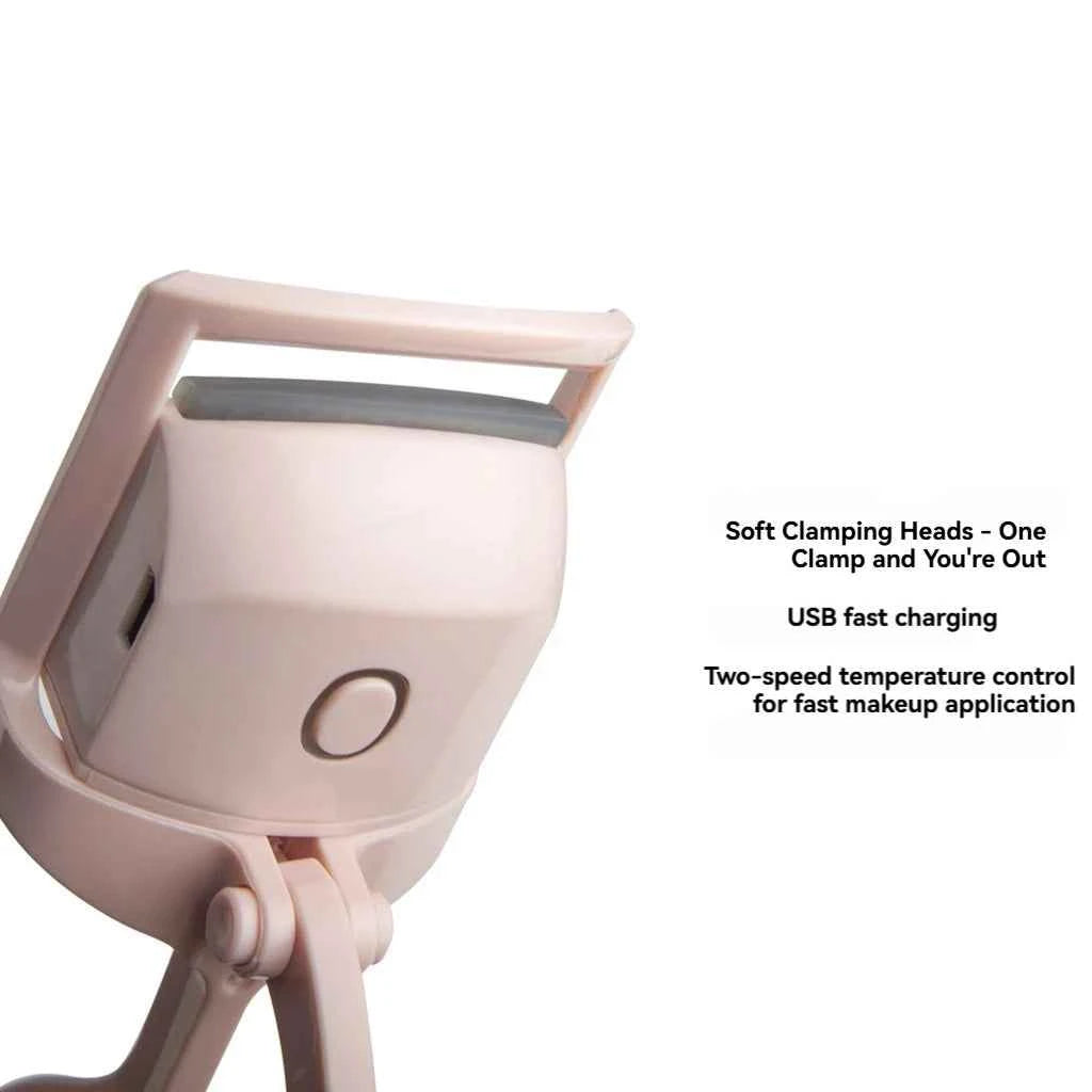 GlamGlow Electric Eyelash Curler - Heated Technology for Effortless, Long-Lasting Curls
