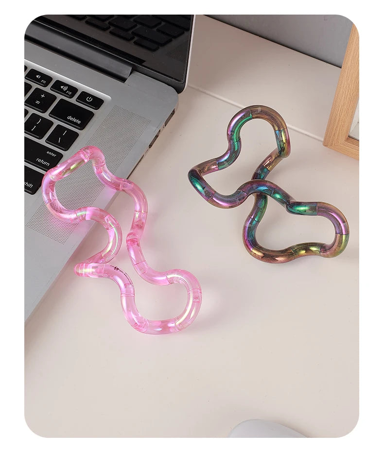 Genuine Twist Music Fidget Toy - Transform Stress into Focus for Adults with ADHD