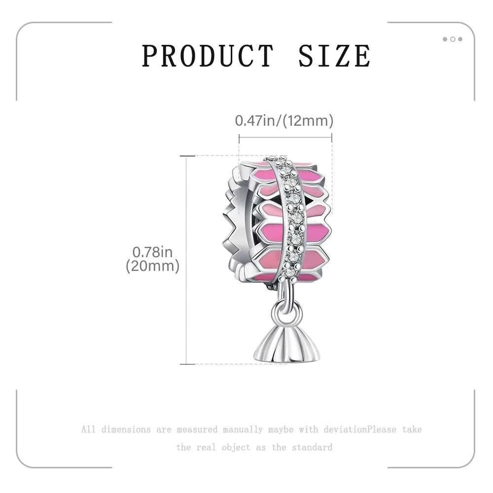 2025 Hot New Original Flower Pendant 925 Sterling Silver Rose charm Fit bracelet diy For Women Elegant bead Daily Wear Fine gift The jack market .AU The jack market .AU Jewellery & Chains $ 50 200000226:200013901#NBB0022-18