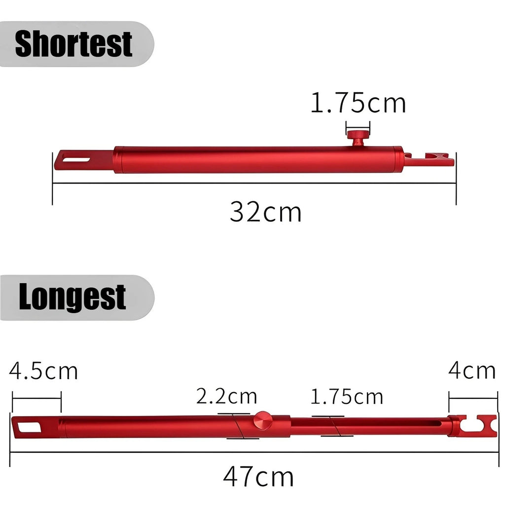 Adjustable 31-46CM Car Tailgate Stand Props Pole Suspension Strut Support Rod Tool Support Rod For Car Polishing Car Accessories