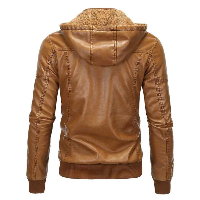 Winter Men's Leather Jackets Male Hooded Fleece Coat EUR Size Streetwear PU Casual Biker Jackets Men Motorcycle Jacket A1F1603 The jack market .AU The jack market .AU Men Fashion $ 102 14:366;5:100014065#EUR XL