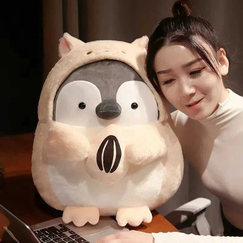Cute Kawaii Plush Toy Penguin Doll Soft Stuffed Home Decoration Pillow Nap Pillow For Children Holiday Gift The jack market .AU The jack market .AU Little Wonders $ 63 14:366#Hat Penguin;152:201336176#35cm