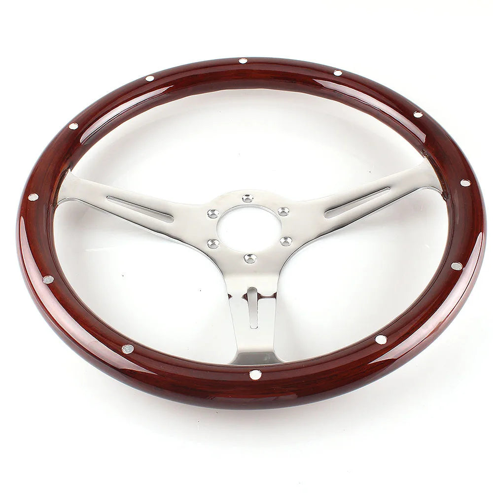 Auto Parts Universal Decorative personalized classic wood Car accessories car steering wheel for racing cars