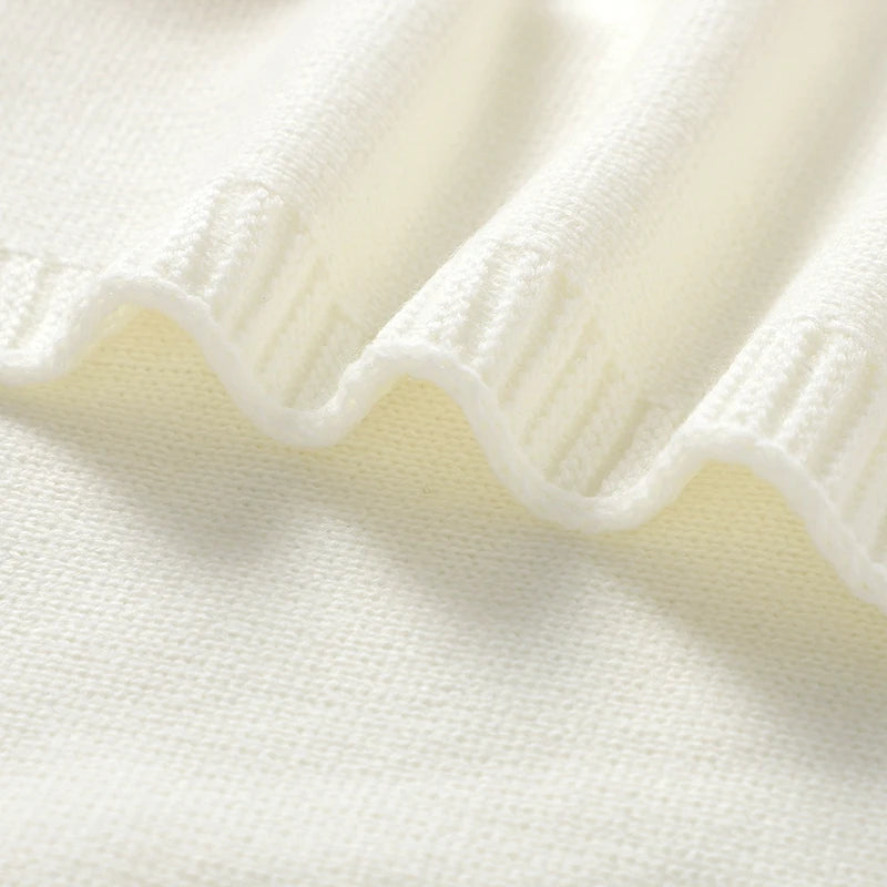 Baby Blankets 90*70cm Knit Newborn Boys Girls Stroller Nursery Crib Swaddle Wrap Quilts Dual-Use Infant Receiving Mat Ultra-Soft