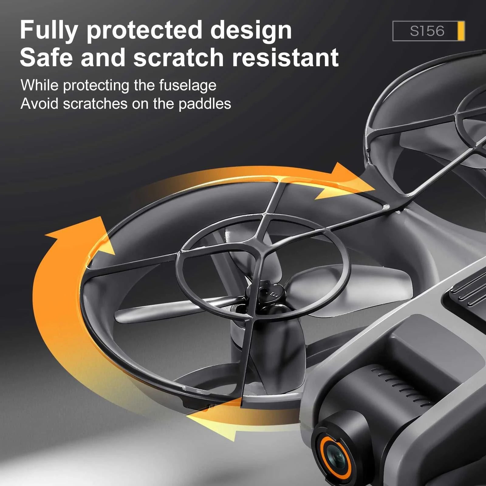 2025 New S156 Drone with Screen Brushless Optical Stream Positioning Quadcopter with Camera FPV Traverser Novice Toy Airplane The jack market .AU The jack market .AU $ 127 14:29#Black