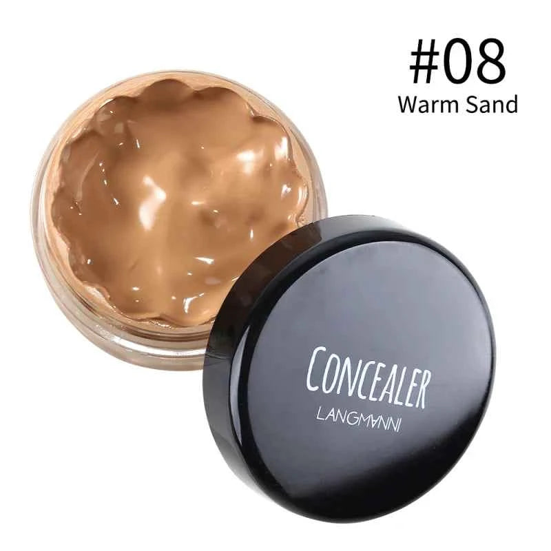 12ML Foundation Concealer Cream High Coverage Concealer Cover Anti Dark Circle Freckle Waterproof Long Lasting Face Makeup Base